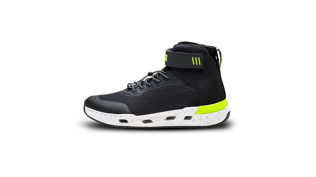 Full Gas Motor - Zapatos de agua JOBE Discover Sneaker High Black para moto de agua y deportes acuáticos