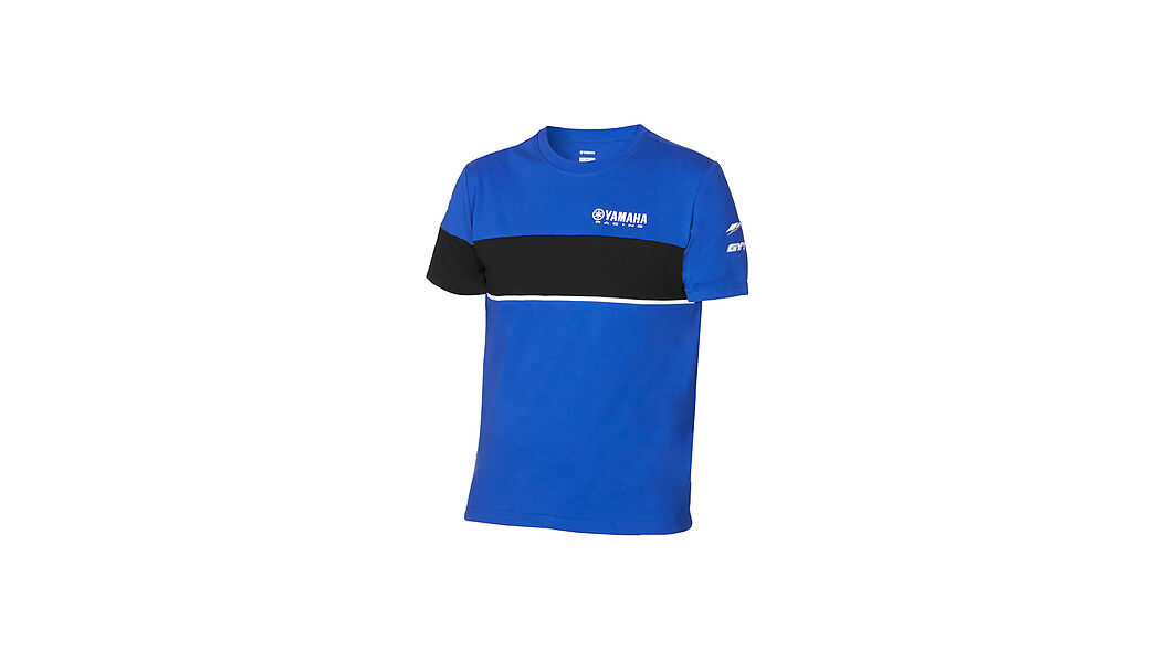 Full Gas Motor - T-Shirt Yamaha Paddock bleu pour jet ski et sports à l'air libre