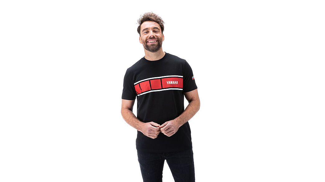 Full Gas Motor - Camiseta Yamaha Racing Heritage negro para moto de agua y deportes al aire libre