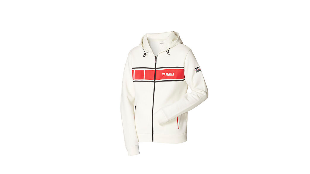 Full Gas Motor - Jaquet hoodie Yamaha 60 anniversary white