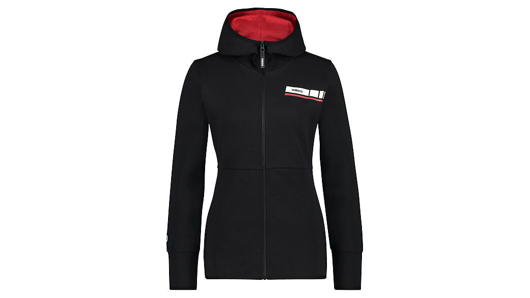 Full Gas Motor - Blouson hoodie Yamaha REVS noir femme